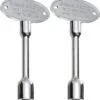 Universal Valve Key For Gas Fireplaces, Polished Gas Fireplace Keys For Fire Pits, Fits 1/4" & 5/16" Turn Ball Valve, 3-Inch, 2 PCS -Cheap Grill Store 71Dy Px9 HL. AC SL1500