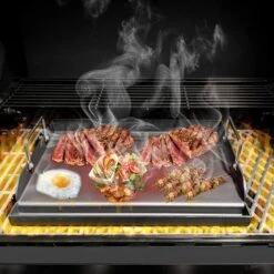 Universal Griddle Flat Top Plate 17" X13” Nonstick Coating Cooking Griddle Pan Fits Weber, Nexgrill, Charbroil, Kenmore Etc Stove/Gas/Charcoal Grills -Cheap Grill Store 71ES2wVEcRL. AC SL1500