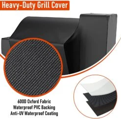 Grill Cover For Char-Griller 9800, 9804 Charcoal Grills, Gravity 980 Series Heavy Duty Premium Grill Cover -Cheap Grill Store 71El rB9aML. AC SL1500