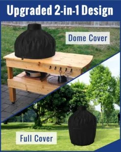 18 Inch Kamado Grill Full Cover For Char-Griller Akorn, Large Big Green Egg, Kamado Joe Classic I/II/III Egg Grills -Cheap Grill Store 71GSGtJ zGL. AC SL1500