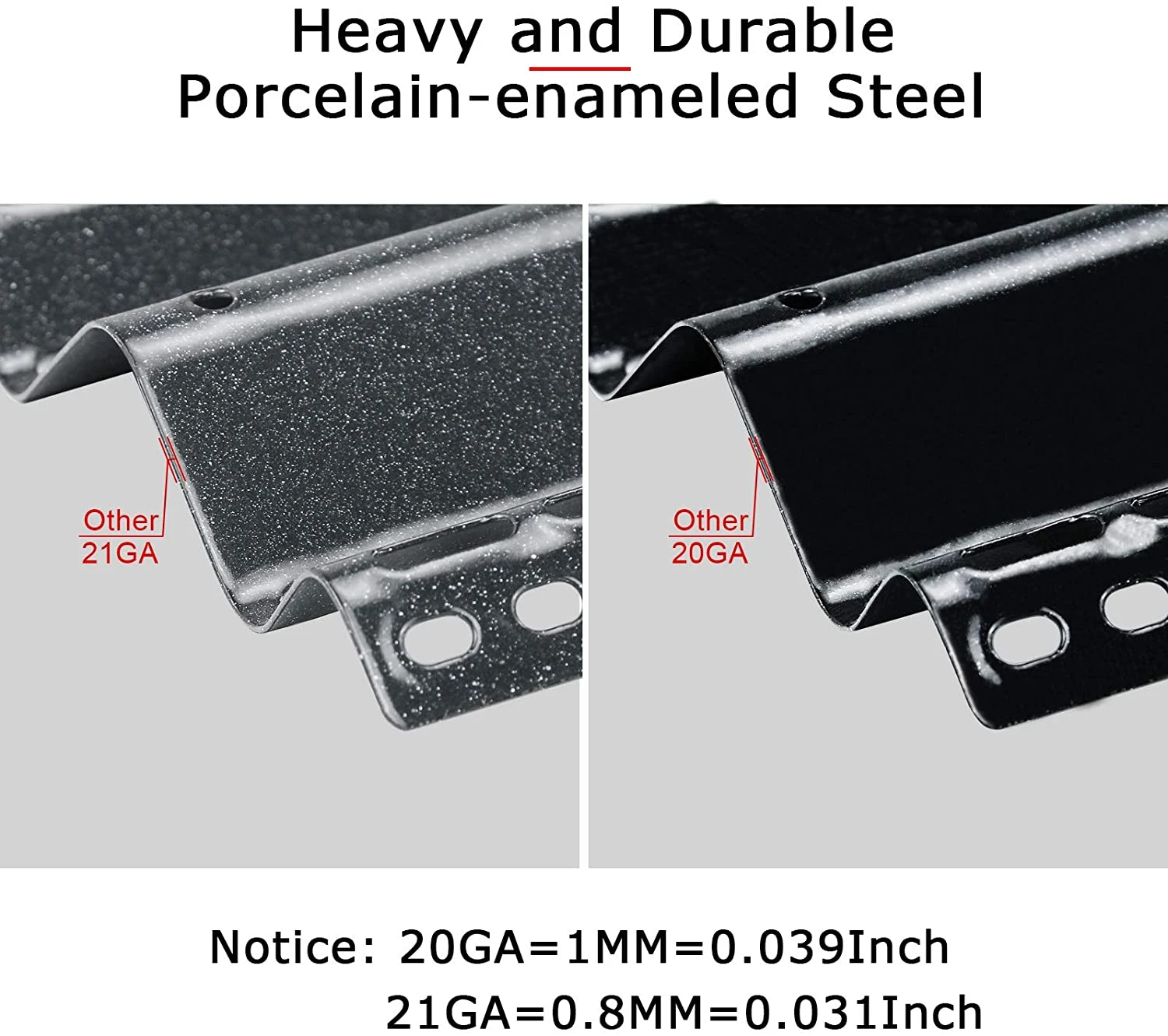 4Pcs Heat Plates Shield Sear Plate Replacement Parts For Saber Gas Grills 10 4Pcs Heat Plates Shield Sear Plate Replacement Parts For Saber Gas Grills - Image 8