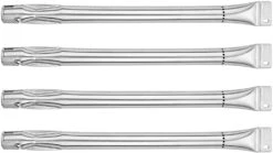 4 Pcs Grill Burner Tubes Kit Fits Charmglow 810-7400, 810-7441S, 810-7430-F, 810-7600, 810-8530, 810-8410, 810-8500-S Gas Grills
