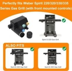 7643 69851 Igniter Kit For Weber Spirit 220 & 320 Series E-220/320/330/335 Gas Grills With Front Mounted Control Panels -Cheap Grill Store 71KFtZoDayL. AC SL1500