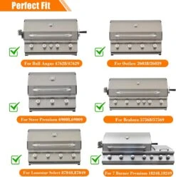 Heat Plate Shield Kit For Bull 16631, 16520, Bull Angus 4 Burner 47629, BBQ Gas Grill Heat Shield Burner Cover Flame Tamer -Cheap Grill Store 71KPsyGP 3L. AC SL1500 858f6965 ae4c 4637 a033 debb08077917