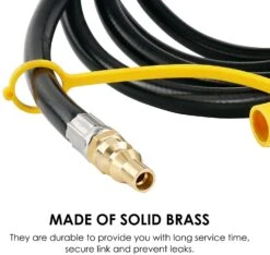 12 Ft Hose 3/8 Female Flare, 1/4 Male Quick Connect Fits Blackstone 17, 22 Griddles -Cheap Grill Store 71L423gJIKL. AC SL1500