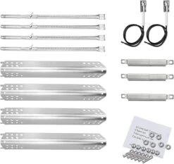 Grill Parts Kit For Char-Broil 4 Burner 463433016, 466433016, 463344015 Gas Grills