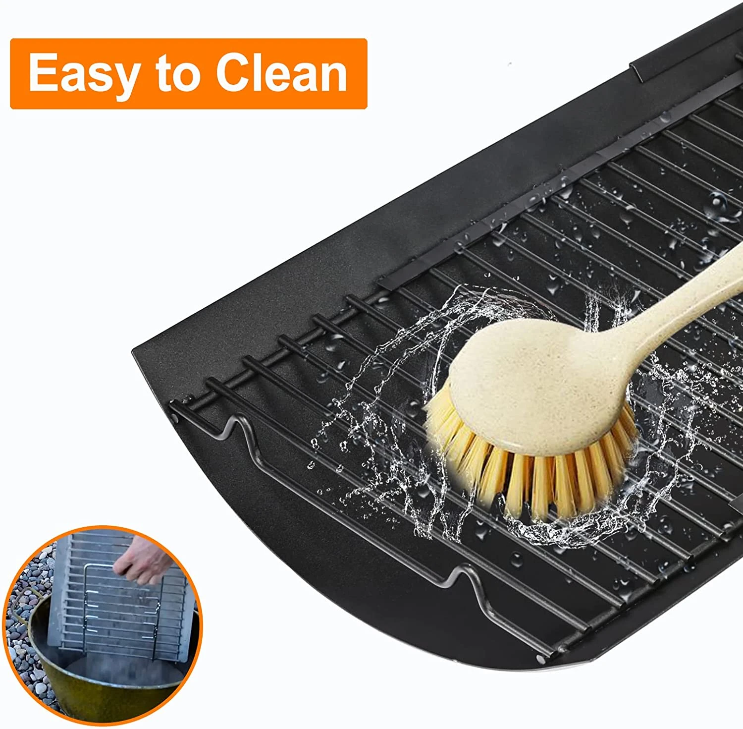 Ash Pan Catcher Kit For Char-Griller 2222, 2727, 2827, 2828, 2799, 2929, 3018 Smoker Charcoal Grills 7 Ash Pan Catcher Kit For Char-Griller 2222, 2727, 2827, 2828, 2799, 2929, 3018 Smoker Charcoal Grills - Image 5