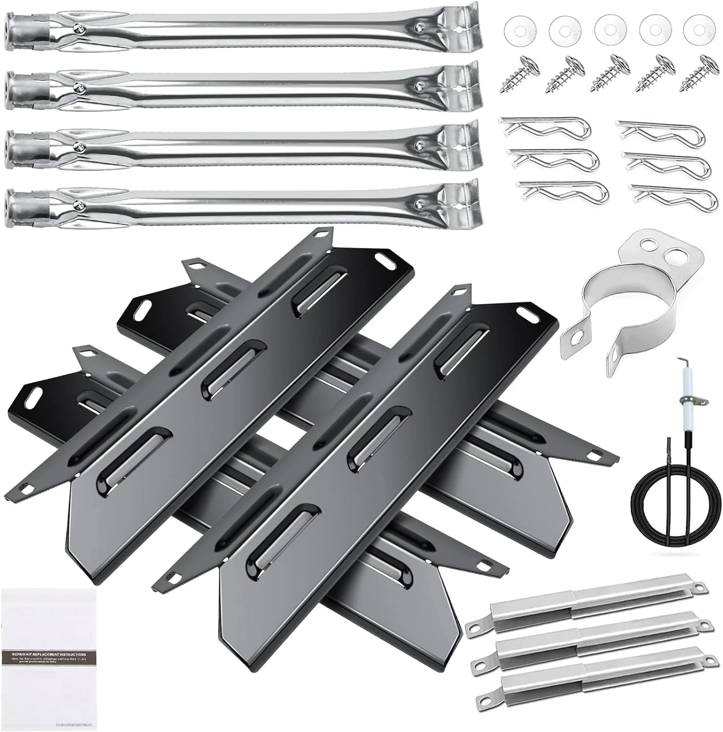 Repair Kit For Kenmore 4 Burner PG-40401SOL, 146.05349710, 146.34611411, 640-03982839-7, 640-08686032-7, 640-05057375-7 Gas Grills 3 Repair Kit For Kenmore 4 Burner PG-40401SOL, 146.05349710, 146.34611411, 640-03982839-7, 640-08686032-7, 640-05057375-7 Gas Grills