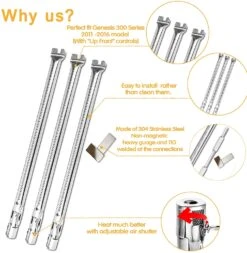 19.5'' BBQ Burner 62752 For Weber Genesis CEP-310, CEP-320, CEP-330 Front Control Knob Series 3 Burner Grills -Cheap Grill Store 71OKQlLJJJL. AC SL1500 2f9200b5 494c 4260 8ccf 8b809f28b2df