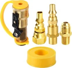 Quick Connect Conversion Kit For Weber Q100, Q1000, Q200, Q2000, Q1200, Q2200, Q300 Series And Weber Traveler Portable Gas Grills