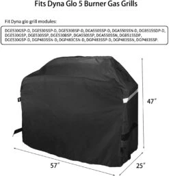 Grill Cover 57''W X 25''D X 47''H For Dyna Glo 3-5 Burner Grills -Cheap Grill Store 71OkgjZgMPL. AC SL1500