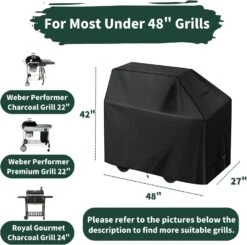 Grill Cover For Royal Gourmet CD1824AC, CD1824EC, CC1830FC 24 Inch Charcoal Grills -Cheap Grill Store 71POQU2toXL. AC SL1500