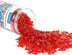 2 Lbs Jar 3-6mm Red Crushed Fire Pit Glass Glitter Glass Pebbles Gravel Stone For Crafts Resin Art, Garden Decoration, Fireplace -Cheap Grill Store 71Q3V1Oc53L. AC SL1500
