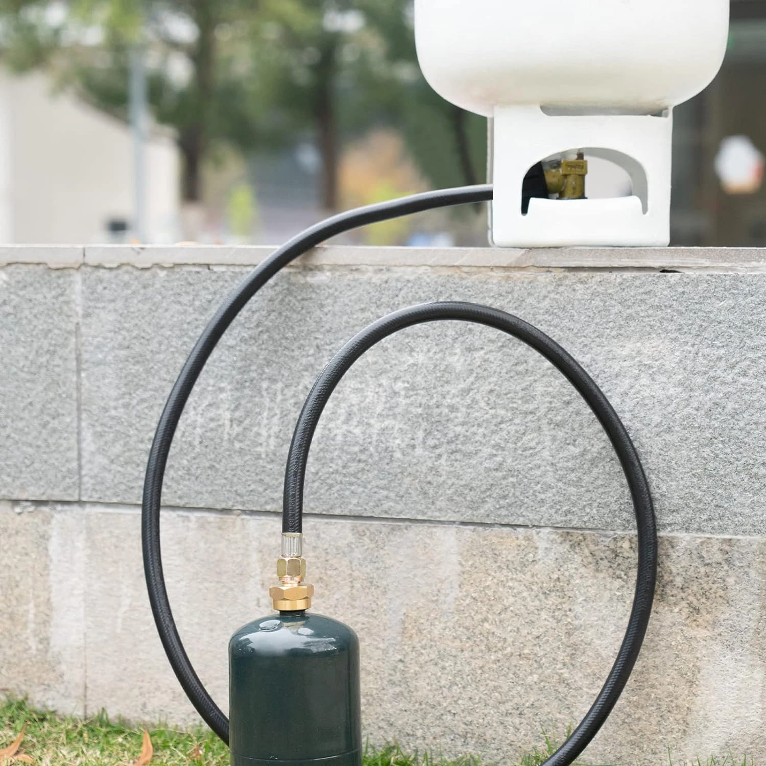 Soild Brass 1LB Bottle Propane Refill Adapter, 1/4'' Male NPT X 1''-20 Female Throwaway Cylinder, For Grill, Camping Stove, RV, Trailer 8 Soild Brass 1LB Bottle Propane Refill Adapter, 1/4'' Male NPT X 1''-20 Female Throwaway Cylinder, For Grill, Camping Stove, RV, Trailer - Image 6