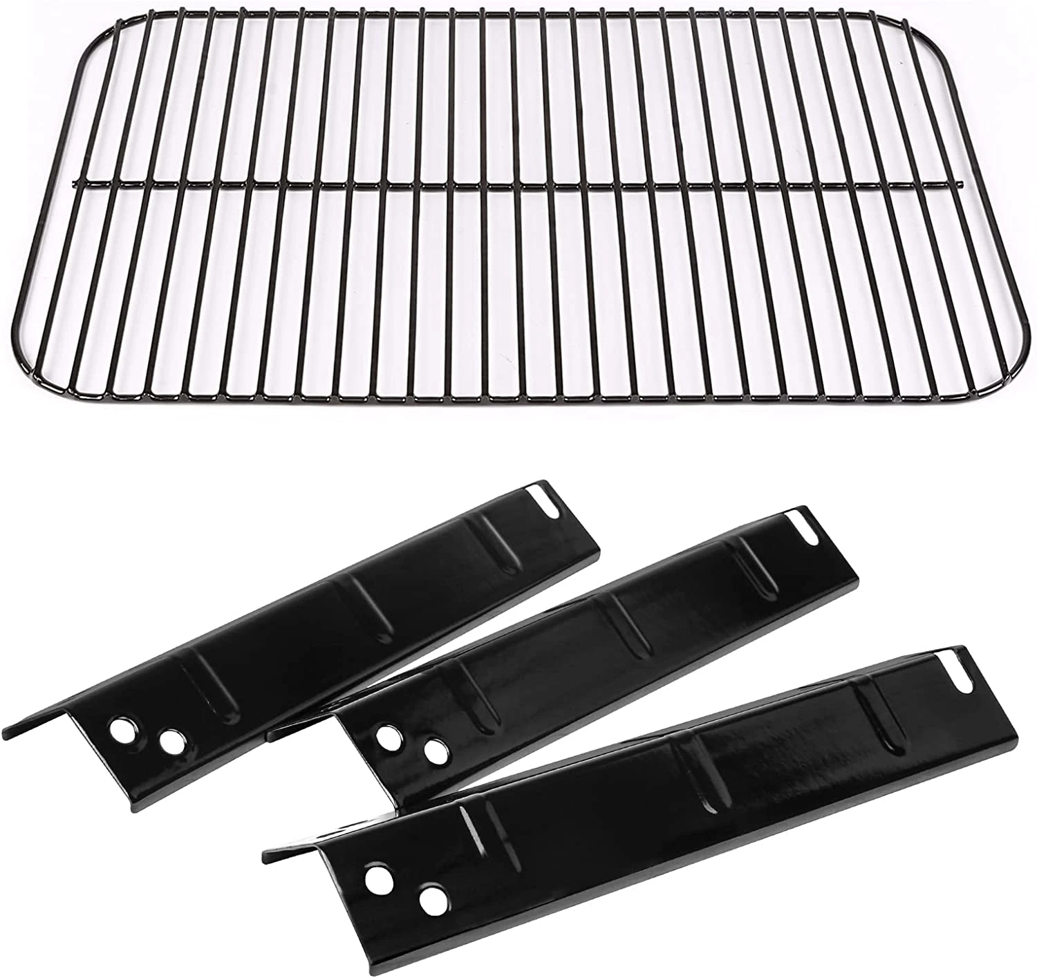 Parts Kit For Expert 3 Burner Walmart XG10-101-002-02 Gas Grill, Porcelian Steel Cooking Grate And Heat Plates Kit 3 Parts Kit For Expert 3 Burner Walmart XG10-101-002-02 Gas Grill, Porcelian Steel Cooking Grate And Heat Plates Kit