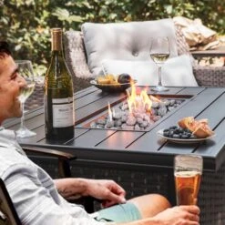 10 Pounds 1-3'' Grey Tumbled Lava Rock Stones Pebbles For Fit Pit, Safe Natural Tempered Rock For Fireplace, Landscaping, Potted Plants -Cheap Grill Store 71R m L4bL. AC SL1500