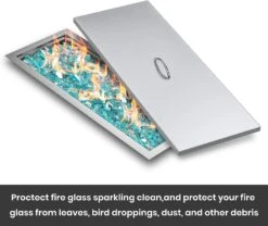 51" X 17" Rectangular Fire Pit Burner Pan Lid Cover Fits 48 X14 Inch Drop-in Fire Pit Burner Pan -Cheap Grill Store 71RTgq6QJjL. AC SL1500 39d42d4f 7e75 4e75 bd88 290604ab19d3