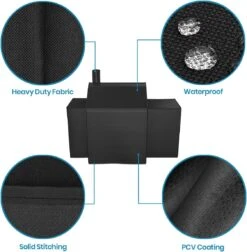 5555 Grill Cover For Char-Griller 3018, 1224, E1224, 2121, 2123 Grills With Side Fire Box, 62''L X 29''W X 41''H -Cheap Grill Store 71RXZ0hpnwL. AC SL1200