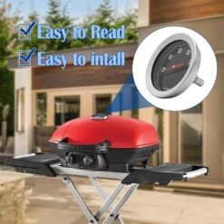 Thermometer Temperature Gauge For Napoleon TravelQ 285 Sreies Portable Gas Grill, Fits Model TQ285X-RD-1-A, PRO285X-BK, TQ285-BL-1, PRO285-BK -Cheap Grill Store 71RYJCcCXoL. SL1500