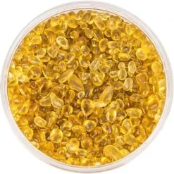 2 Lbs Jar 3-6mm Gold Round Crushed Fire Pit Glass Glitter Glass Pebbles Gravel Stone For Crafts Resin Art, Garden Decoration, Fireplace, Vases Filler -Cheap Grill Store 71SC3NjMMeL. AC SL1500