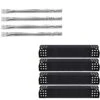Repair Parts For Nexgrill 720-0925, 720-0925P 4 Burner Gas Grills, Replacement Burner Tubes+Heat Plates