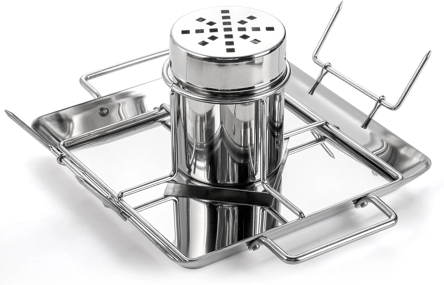 Beer Butt Can Chicken Holder Stand, Rack Tray Canister Vegetable Spike Seasoning Turkey Meat Vertical Roaster For BBQ Barbeque Grill Smoker Oven 3 Beer Butt Can Chicken Holder Stand, Rack Tray Canister Vegetable Spike Seasoning Turkey Meat Vertical Roaster For BBQ Barbeque Grill Smoker Oven