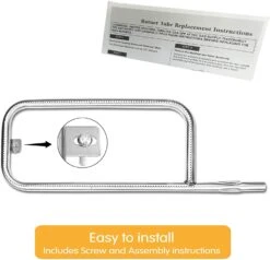 20.5'' Grill Burner For Weber Q2000, Q2200, Q200, Q220 Models, 304 Steel 41862 Replacement Parts -Cheap Grill Store 71Xmp9e0RiL. AC SL1500