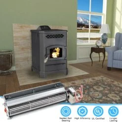 Convection Blower Fan 80709 For US Stove & USSC 5501S Pellet Stove, Blower Motor For Ashley AP5710, AP5780, Vogelzang VG5717-P, VG60 Pellet Stoves -Cheap Grill Store 71Y44tSzRyL. AC SL1500