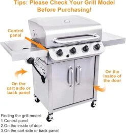 Repair Parts Kit For CharBroil 463261909, 463270311, 466247311, 463232011, 466243911, 463271913, 463270310, 463265109 4 Burner Grills -Cheap Grill Store 71YeggKytvL. AC SL1500 1 69f26a42 15a2 488a 8906 e4bb259b20b1