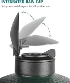 3 In 1 Cap For Medium Large XLarge Big Green Egg Kamdo Ceramic Grills, Must-have Big Green Egg Accessories Replacement With Daisy Wheel And Rain Cap -Cheap Grill Store 71ZRonFT0XL. AC SL1500