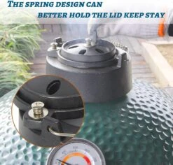 Cast Iron Damper Chimney Vented Cap For Big Green Egg, BGE Accessories Daisy Wheel For BGE M, L, XL, XXL, Ceramic Kamado Grill Replacement Parts -Cheap Grill Store 71ZcDOLKUAL. AC SL1500