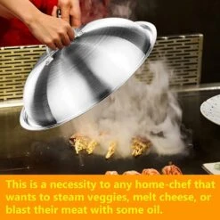 36 Inch Cover For Blackstone, Camp Chef And Most 4 Burner Flat Top Griddle Grills, With Support Pole, Melting Dome Lid And Scraper Kit 14 36 Inch Cover For Blackstone, Camp Chef And Most 4 Burner Flat Top Griddle Grills, With Support Pole, Melting Dome Lid And Scraper Kit -Cheap Grill Store 71ZuX8QsFgL. AC SL1500