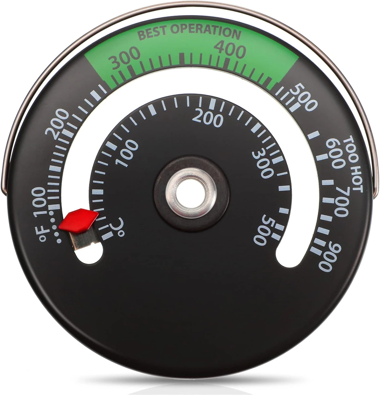 Magnetic Stove Thermometer Fire Stove Pipe Thermometer Gauge For Wood Log Chimney Pipe Oven Temperature 3 Magnetic Stove Thermometer Fire Stove Pipe Thermometer Gauge For Wood Log Chimney Pipe Oven Temperature