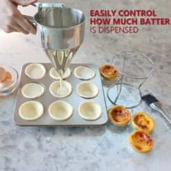 Pancake Batter Dispenser, 1200ml Funnel Cake Dispenser With Stand And Basting Brush, Batter Funnel Dispenser For Cupcakes, Waffles, Or Any Baked Goods -Cheap Grill Store 71ai4szNvCL. SL1500