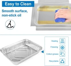 Catch Pan Drip Tray Holder Kit For Weber Baby Q, Q100, Q120, Q140, Q1000, Q1200, Q1400 Series Grills Replaces Part 41887, 80346 With 6415 15pc Liner -Cheap Grill Store 71ayYAjMsXL. AC SL1500 b6aa451e 3ddf 47d6 9f40 1cf07f9cea8b