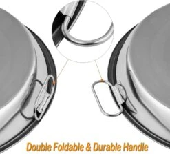 Drip Tray Pan Fits Large Big Green Egg And Weber 22 1/5 Inch Kettle Charcoal Kamado Grills -Cheap Grill Store 71ceoJEg0FL. AC SL1500