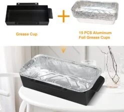 Grease Catch Pan For Char-broil 2 Burner Gas Grills With Aluminum Liner Kit, G416-0015-W1 BBQ Grill Replacement Parts -Cheap Grill Store 71d89Dn1 eL. AC SL1500 98ca50de fcec 4846 8be3 22ce869653ab