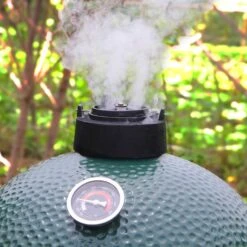 Cast Iron Chimney Vented Cap Daisy Wheel For Big Green Egg Medium & Large & XLarge Kamado Ceramic Grills, BGE Big Green Egg Accessories -Cheap Grill Store 71dX 0k494L. AC SL1500