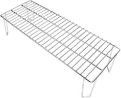 Grill Rack For GMG Green Mountain Grills Daniel Boone Pellet Grill, Stainless Steel Upper Rack, Warming Rack Accessories, 22 X 8 X 4.7 Inch