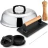 Burger Press Tool, Patty Maker, 12'' Melting Dome Wooden Salt And Pepper Grinder For Griddle Flat Top 1 Burger Press Tool, Patty Maker, 12'' Melting Dome Wooden Salt And Pepper Grinder For Griddle Flat Top -Cheap Grill Store 71epD gScLL. AC SL1500