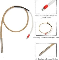 Hot Rod Igniter For Green Mountain Davy Crockett Pellet Grills -Cheap Grill Store 71f2iDW1GzL. AC SL1500