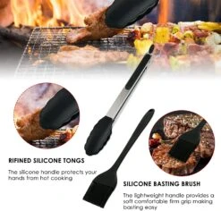 Flat Top Griddle Accessories Kit, 11 Piece Grilling Tool Set -Cheap Grill Store 71fFl ZrvbS. AC SL1500