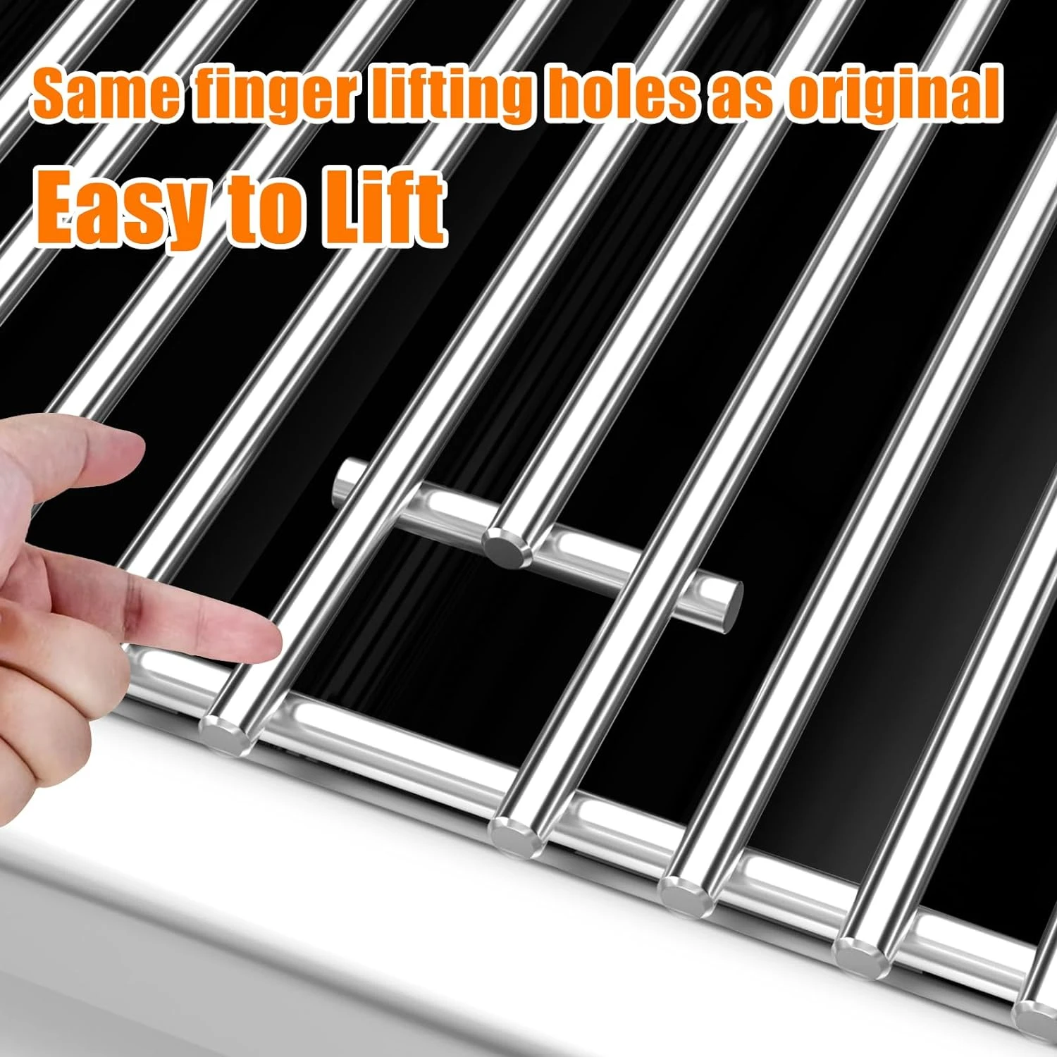 Cooking Grates Kit For Bull Angus, Brahma, Outlaw, Steer Premium, Lonestar Select, 7 Burner Premium Series Gas Grills 6 Cooking Grates Kit For Bull Angus, Brahma, Outlaw, Steer Premium, Lonestar Select, 7 Burner Premium Series Gas Grills - Image 4