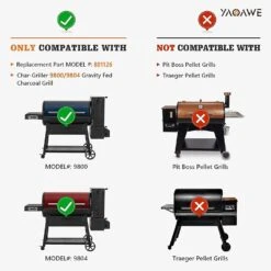 RTD Temperature Probe Heat Sensor Fits For Char-Griller 9800, 9804 Gravity Fed 980 Charcoal Grills -Cheap Grill Store 71i7DFRShJL. SL1500