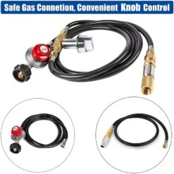18'' X 18'' Stainless Steel Round Fire Pit Burner Ring And Spark Ignition Hose Installation Kit For LP Propane Gas Fire Pits And Fire Bowls -Cheap Grill Store 71iSB0roMsL. AC SL1500 c068654c 61c6 457f 82b3 aea5737263d5