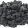 Black Lava Rock 10 Pounds 3/4" - 1 1/2'' Volcanic Lava Stones For Indoor Outdoor Fire Pits Fireplaces Gas Grill And Landscaping