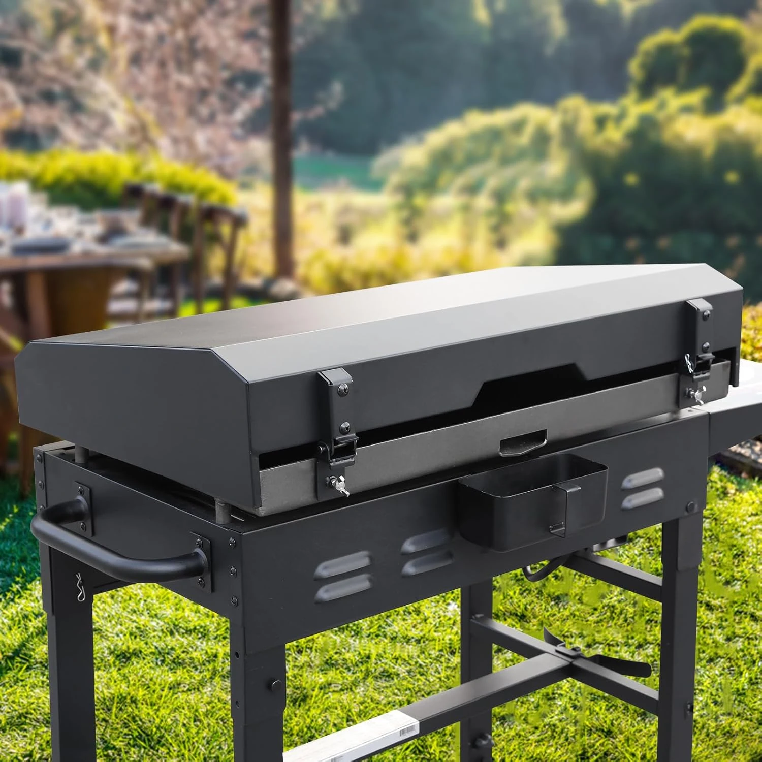 Hard Cover Hood Lid For Blackstone 36 Inch Flat Table Top Griddles 5 Hard Cover Hood Lid For Blackstone 36 Inch Flat Table Top Griddles - Image 3