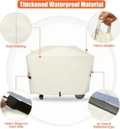 Grill Cover 7112 For Weber Q2000, Q2200, Q2400, Q2000N+, Q2800N+, Q300, Q320, Q3000, Q3200 Gas Grills, 600D Waterproof Fade Resistant Cover, Beige 8 Grill Cover 7112 For Weber Q2000, Q2200, Q2400, Q2000N+, Q2800N+, Q300, Q320, Q3000, Q3200 Gas Grills, 600D Waterproof Fade Resistant Cover, Beige -Cheap Grill Store 71lm8p23tGL. AC SL1500