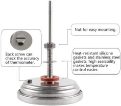 3 1/4 Inch 150-900°F Grill Thermometer For Kamado Joe, Char-Griller Akorn, Weber Kettle, Small BGE, Fits For Oven Wood Stove -Cheap Grill Store 71nBgcAXgRL. AC SL1500