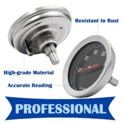 Thermometer Temperature Gauge For Napoleon TravelQ 285 Sreies Portable Gas Grill, Fits Model TQ285X-RD-1-A, PRO285X-BK, TQ285-BL-1, PRO285-BK -Cheap Grill Store 71ob DJBNaL. SL1500